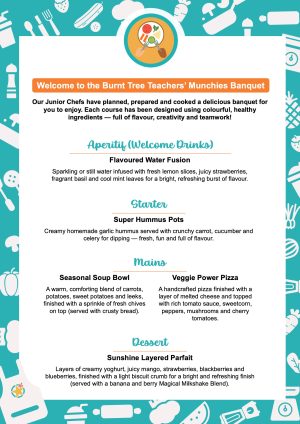 The Burntree Banquest Menu